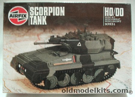 Airfix 1/76 Scorpion Tank, 01320 plastic model kit